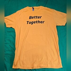 Better Together Men Graphic Tee Shirt Size Large